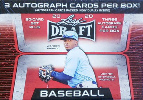 2020 Leaf Draft Baseball - Hobby Blaster Box