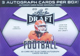2021 Leaf Draft Football - Hobby Blaster Box