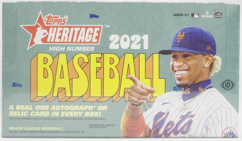 2021 Topps Heritage High Numbers - Hobby Box